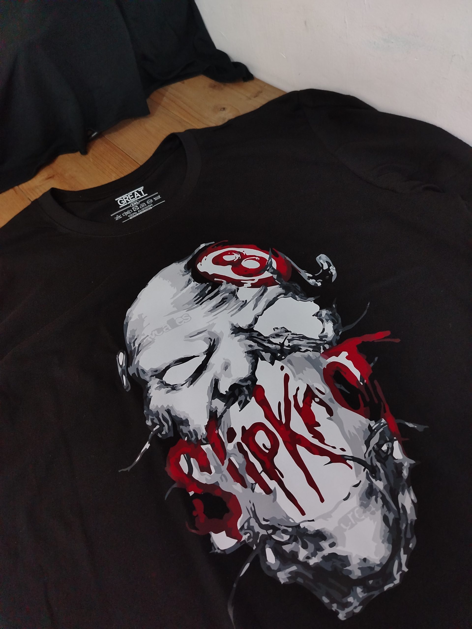 Camiseta - Mascara Slipknot - Imagen 2