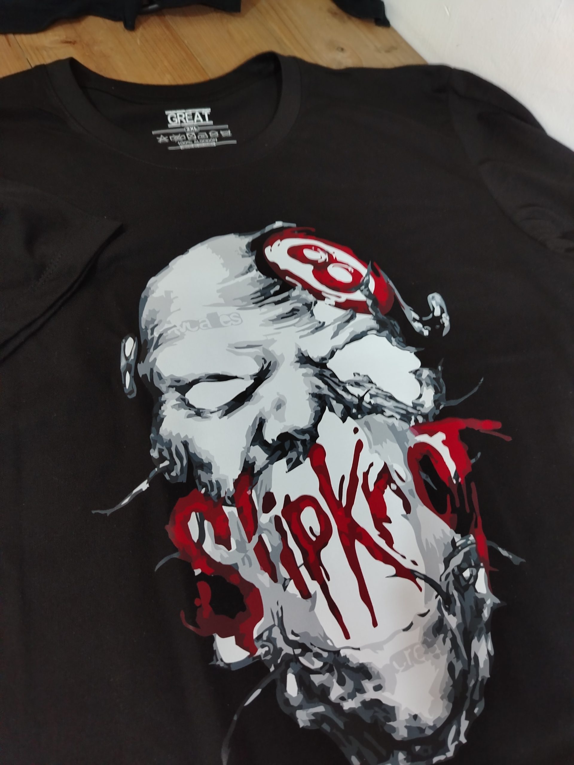 Camiseta - Mascara Slipknot - Imagen 3