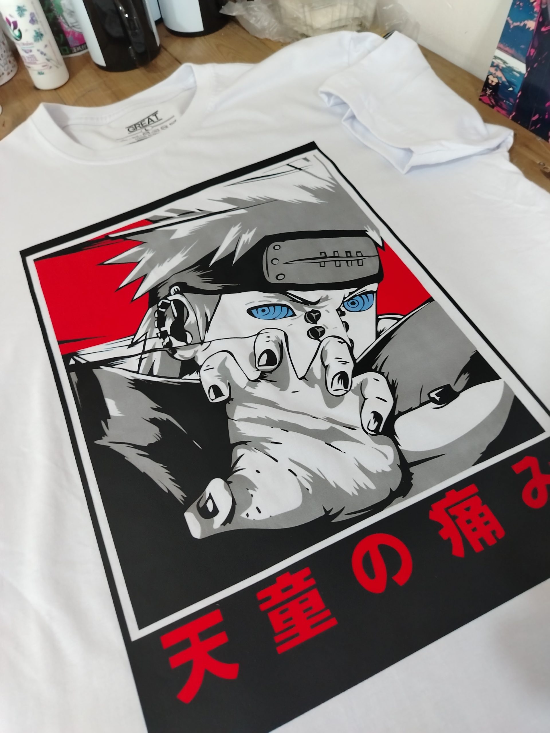 Camiseta Pain - Akatsuki - Imagen 3
