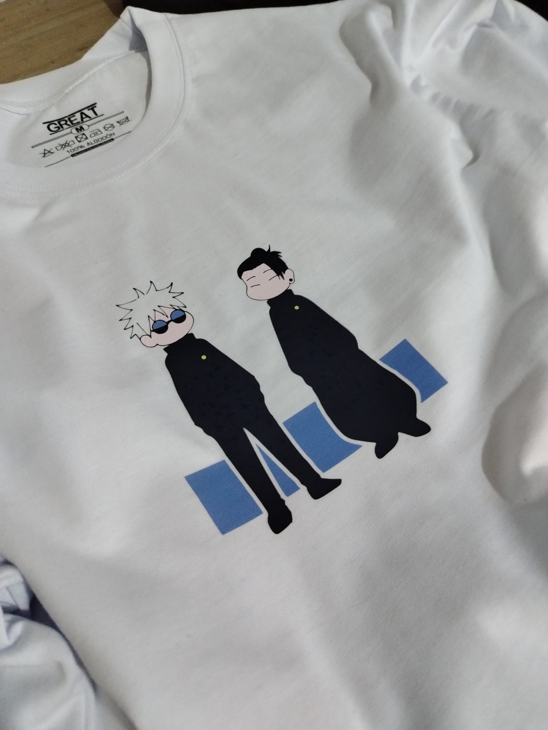 Camiseta Satoru y Geto - Jujutsu Kaisen - Imagen 4