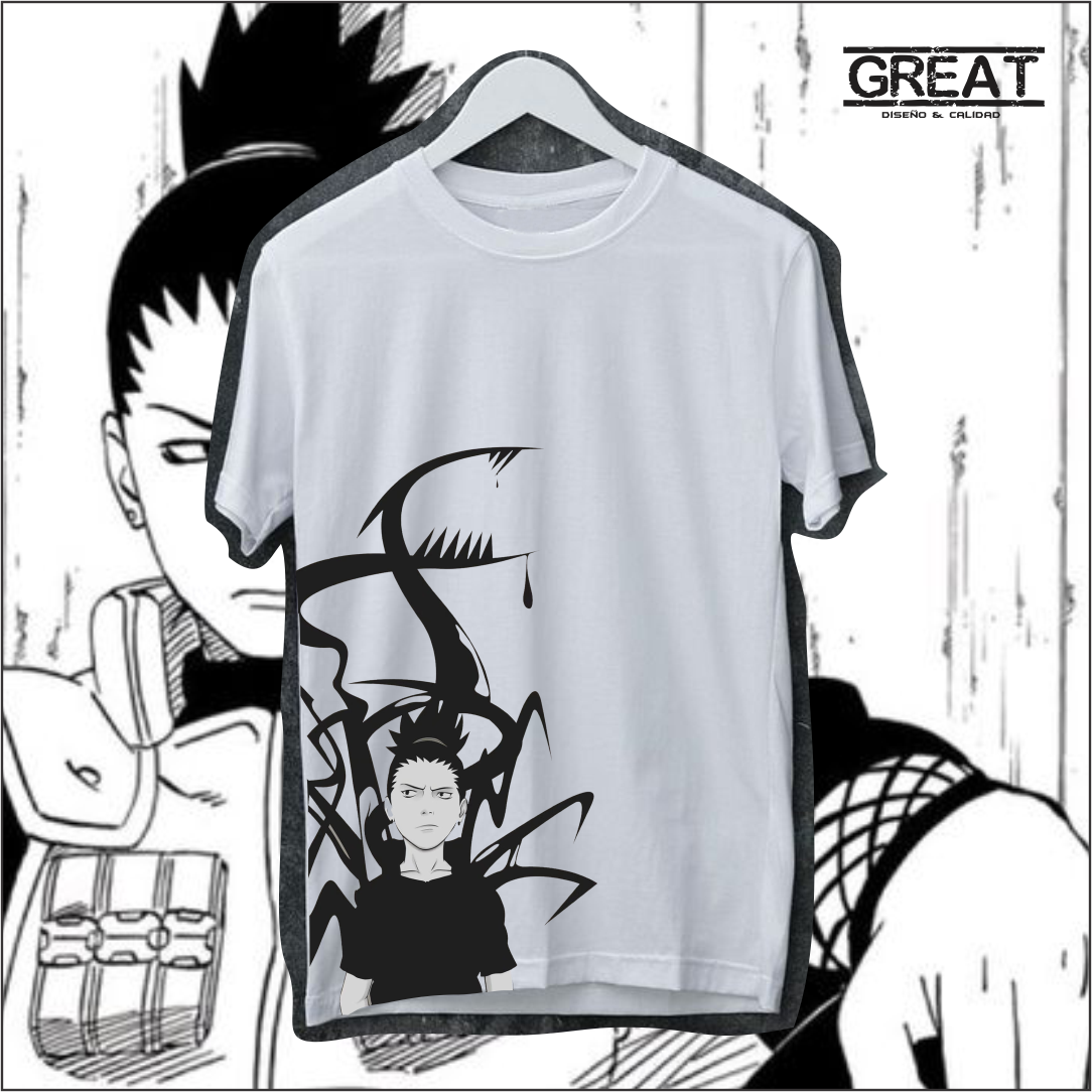 Camiseta Shikamaru Nara