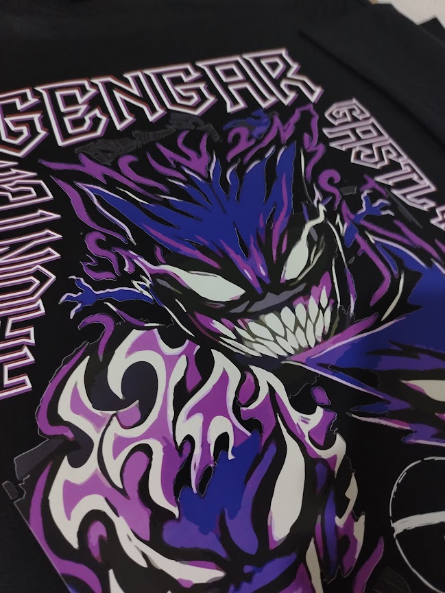Camiseta - Haunter Gastly Gengar - Pokémon - Imagen 3