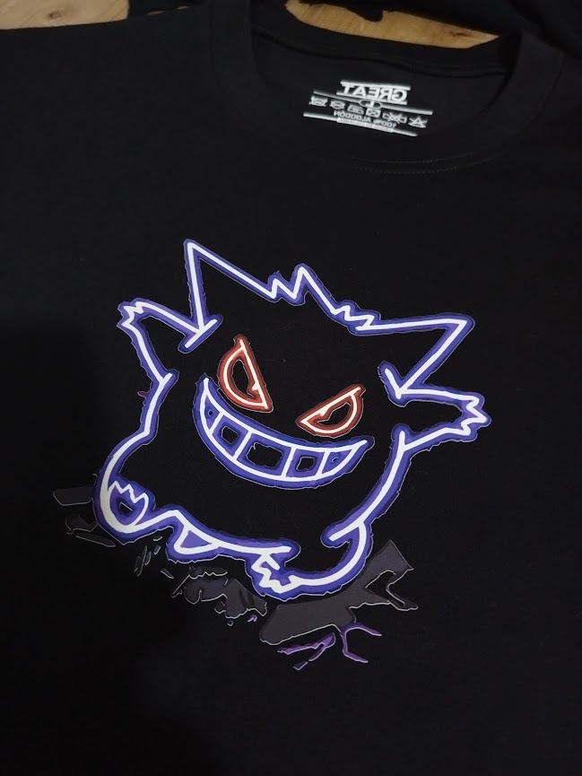 Camiseta - Haunter Gastly Gengar - Pokémon - Imagen 4
