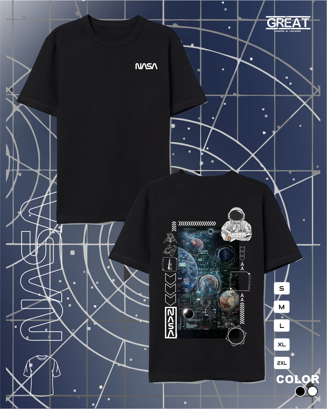 Camiseta - NASA Versión 2.0 - Imagen 2