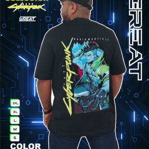 Camiseta - David Martinez #2 - Cyberpunk - Edgerunners 2077