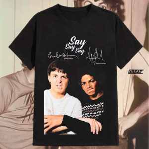 Camiseta - Michael Jackson & Paul Mccartney