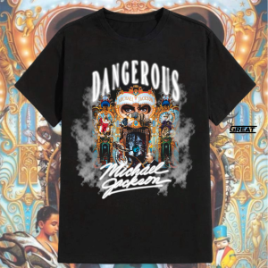 Camiseta - Dangerous Album - MJ