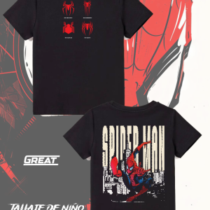Camiseta Spiderman Niño