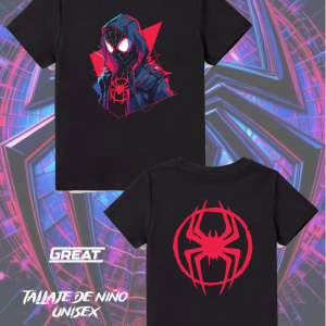 Camiseta NIÑO Unisex - Miles Morales - Prime