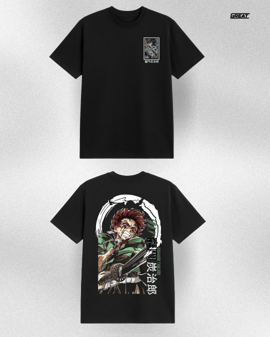 Camiseta - Tanjiro Kamado - Demon Slayer - Imagen 2