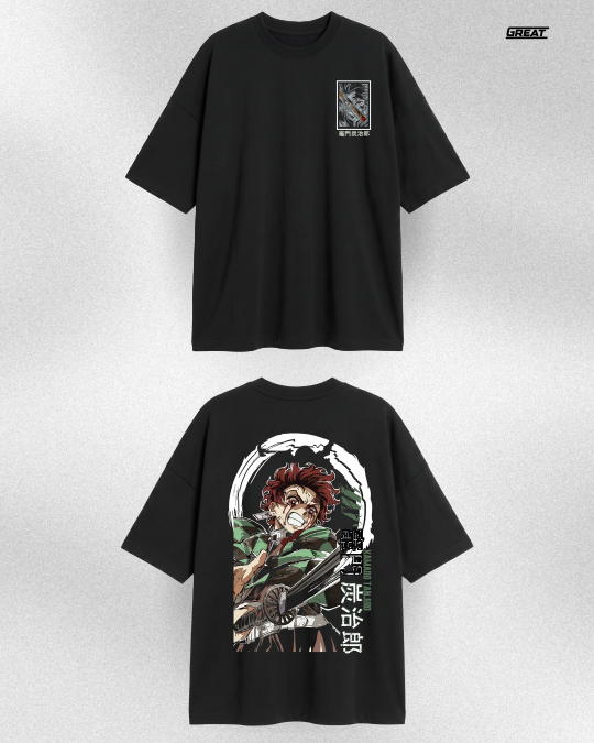 Camiseta - Tanjiro Kamado - Demon Slayer - Imagen 3