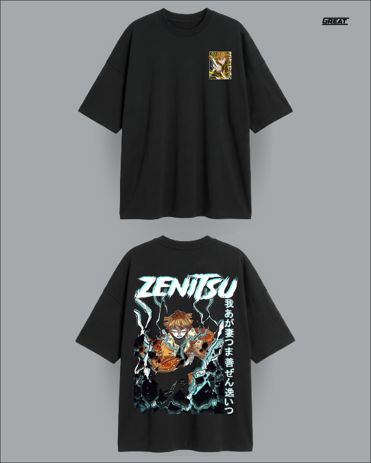 Camiseta - Zenitsu Agatsuma - Demon Slayer - Imagen 3