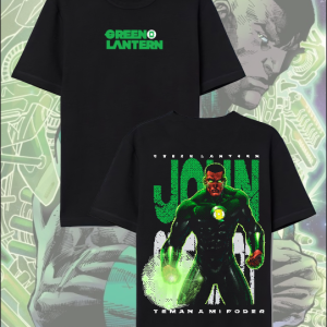 Camiseta - John Stewart - Linterna Verde